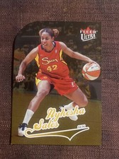 2004 FLEER ULTRA WNBA NYKESHA SALES GOLD MEDALLION DIE-CUT CONNECTICUT SUN MINT