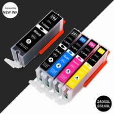 PGI-280XXL CLI-281XXL Ink Cartridges Black/Color for Canon Pixma TS9100 TS8300