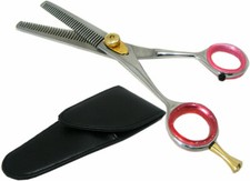 LEFTY 42LHJTH2B 6.5" Professional Hair Thinning Scissor Shears Double Stranded