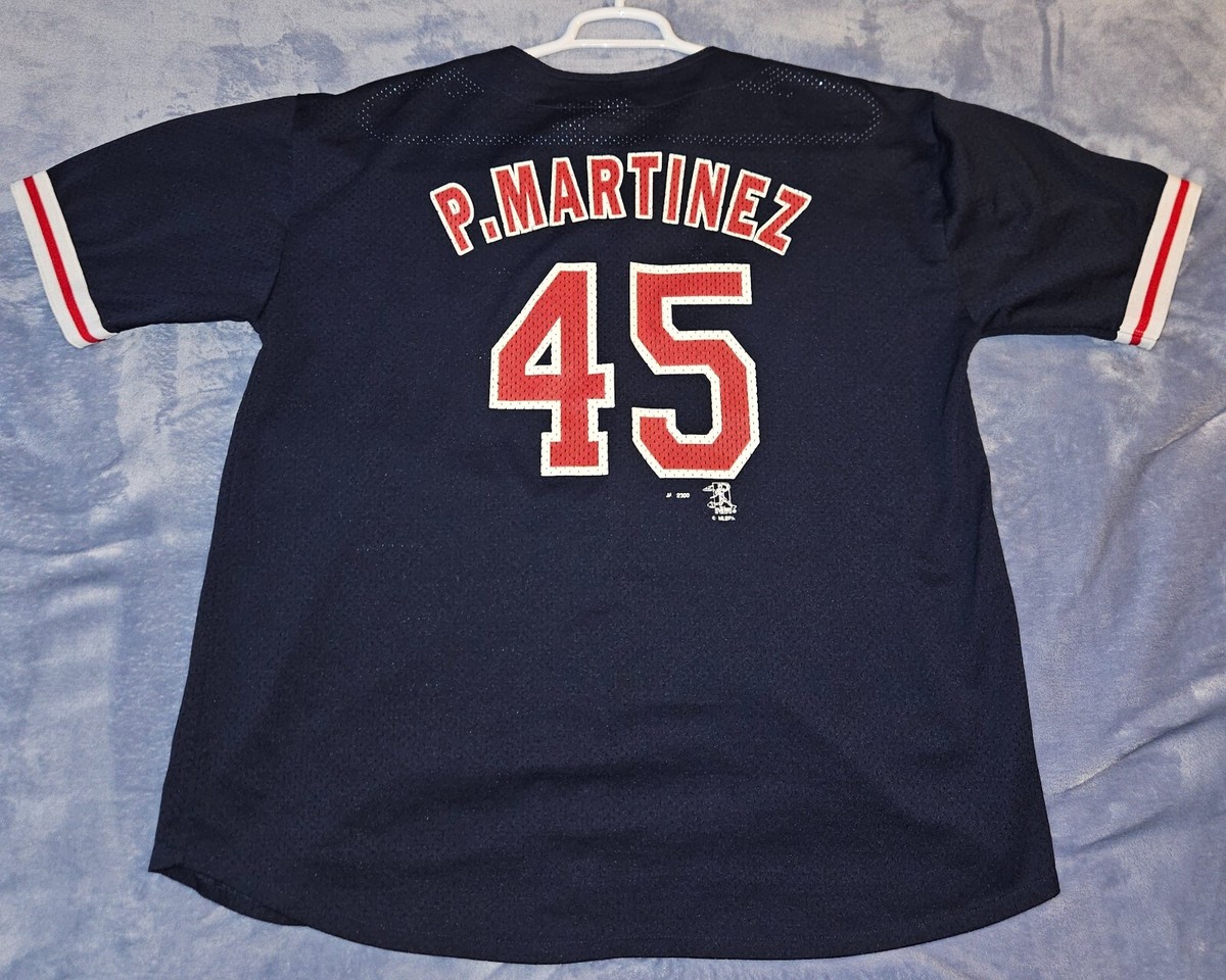Boston Red Sox Vintage 2000 Pedro Martinez Jersey #45 Size XL