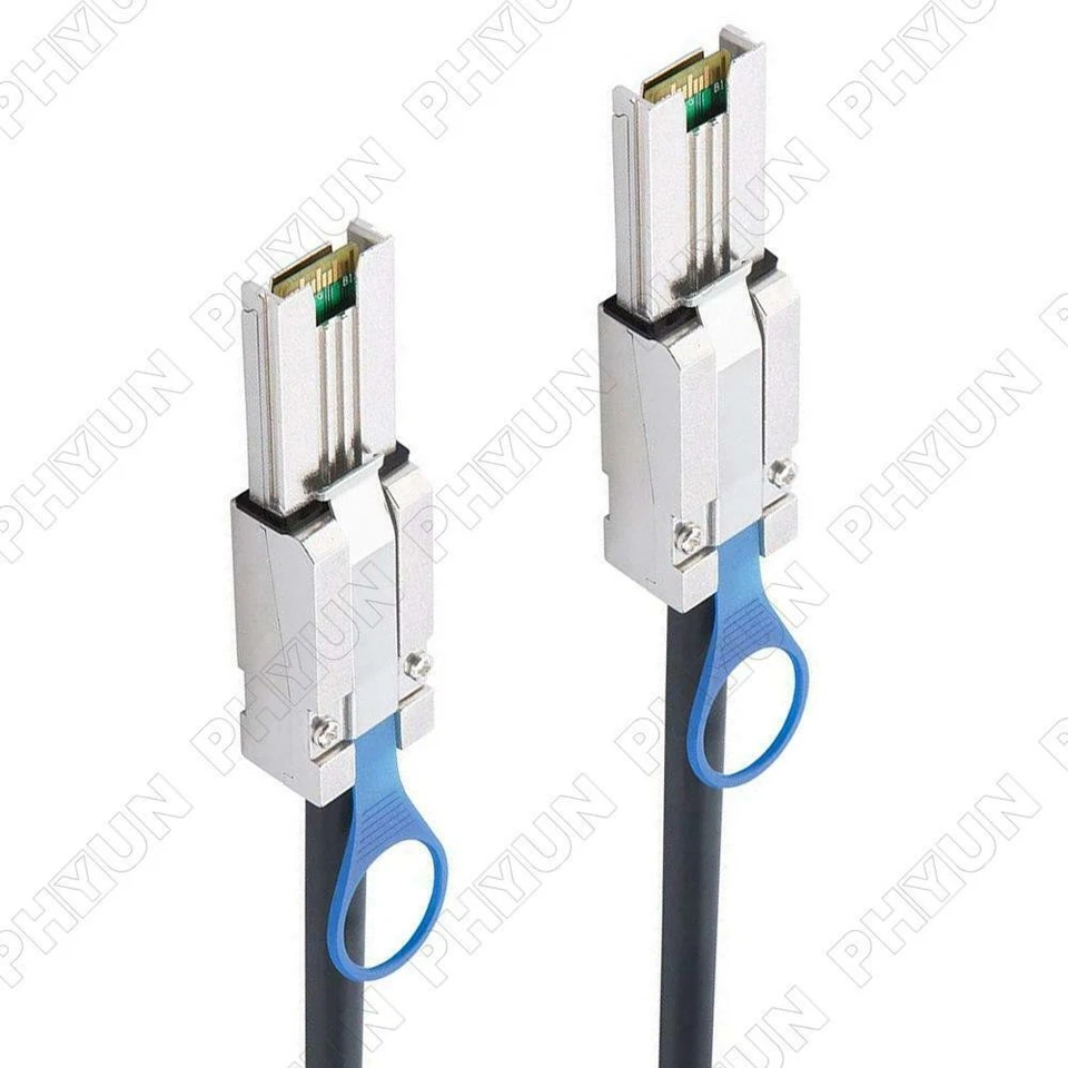 Tinned Copper SFF-8088 to SFF-8088 / Male to Male External Mini SAS 26pin Cable - Image 4 of 4