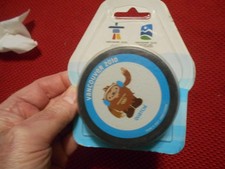 2010 VANCOUVER winter OLYMPICS HOCKEY PUCK QUATCHI bigfoot mascot MOC