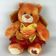 Build A Bear 2007 Autumn Bear 14" Plush Stuffed Animal Toy Friend Fur All Season