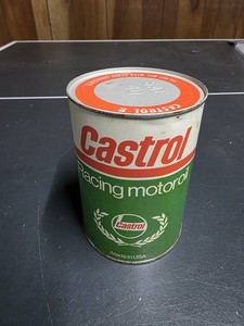 VTG Castrol Racing Motor Oil, 1 U.S. Quart SAE 40, Made in USA Castrol  R - Full