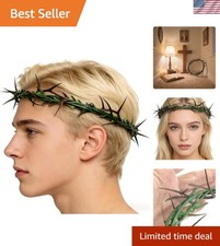 Wearable Crown of Thorns - Life Size 8  Religious Ornament for Costumes  Decor