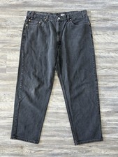 Vintage Levis 550 made in usa 90s Jeans Relaxed Fit 40x30 Black Baggy Skater