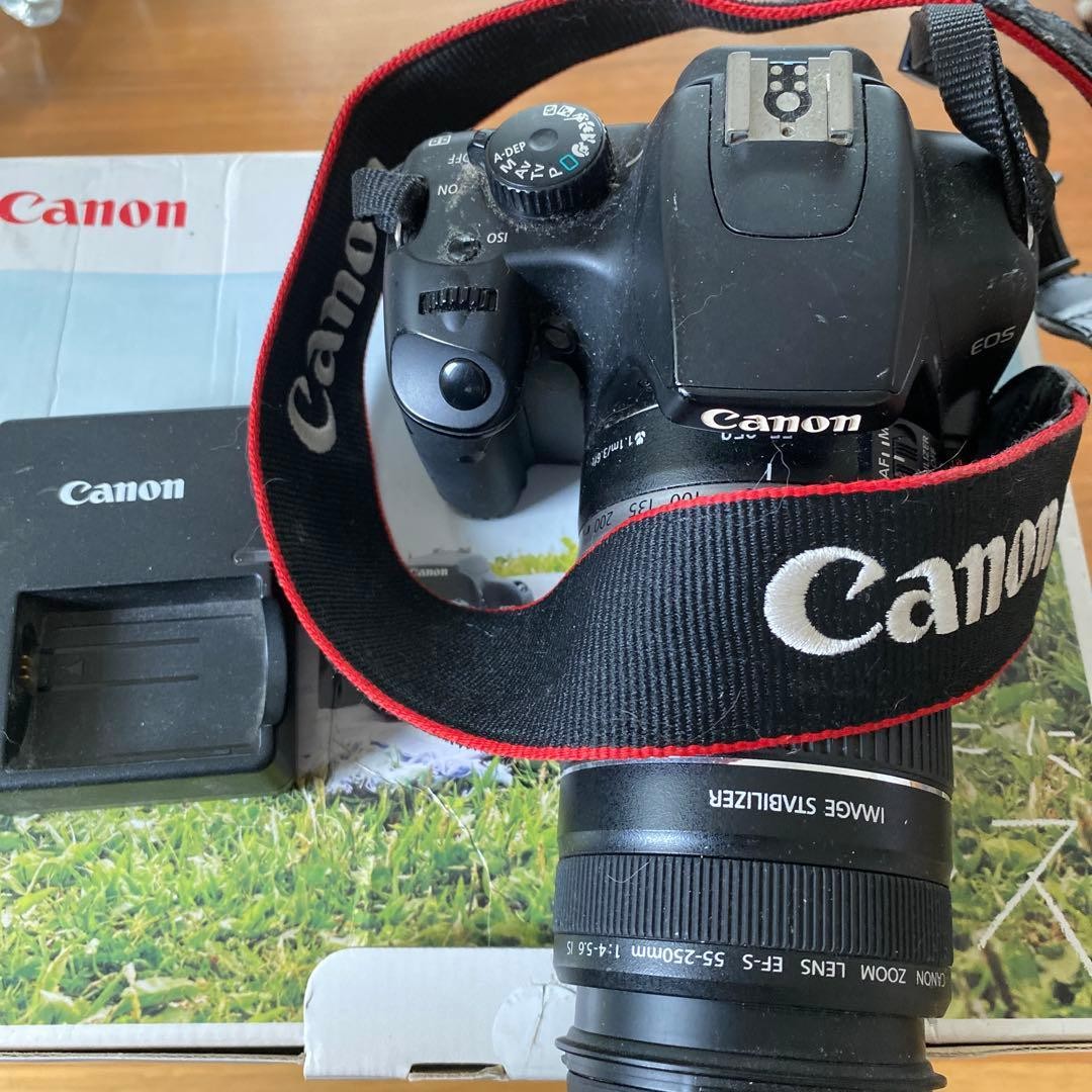 Canon EOS Kiss F Digital SLR Camera with EF-S 18-55mm Lens Kit | eBay