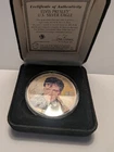 Elvis Presley Colorized 2002 U.S. Silver Eagle 1 Oz Fine Silver .999 Box COA🔥🎤