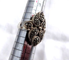 Judith Jack Marcasite sterling silver signed Art Deco style vintage ring size 6 — photo 3