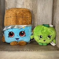 ⭐️ Shopkins Collectibles Plush Toy Apple Blossom Cheeky Chocolate Bar candy
