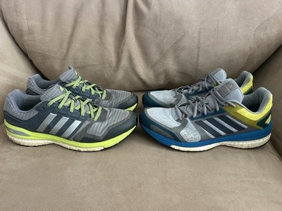 2 PAIR! Adidas Supernova Sequence Boost Running Shoes, Mens 10