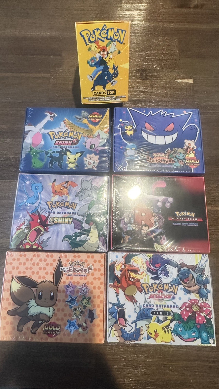 Pokémon sealed collectible box lot of 7