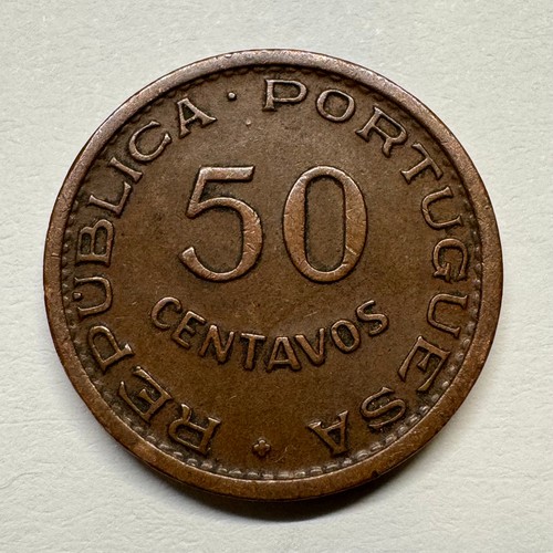 1961 Angola 50 Centavos - Coin #D-015