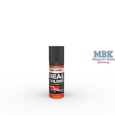 AK Interactive S.L. AK-RC839 REAL COLORS: GULF Orange 17 ml