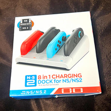NS2 8-in-1 Wired Charging Dock w/ Indicator for Nintendo Switch Switch 2