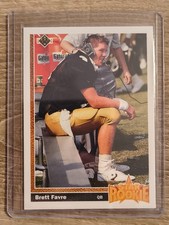1991 Upper Deck #13 Brett Favre RC Star Rookie NM-MT Falcons Packers HOF