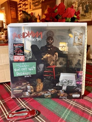 REDMAN Muddy Waters Too LP SIGNED Cover Personalized AUTO White