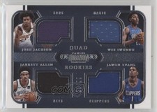 2017 Panini Dominion Quad Rookies /99 Jarrett Allen Jawun Evans Josh Jackson s3g