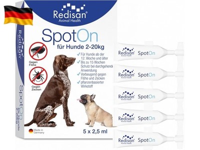 Spot on Hund I Pflanzenbasiertes Zeckenmittel OHNE CHEMIE I Effektiver Schutz