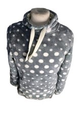 Tier Pullover Kuschel Kapuze Kittel Baumwolle warm Premium weich Microfleece UK 14