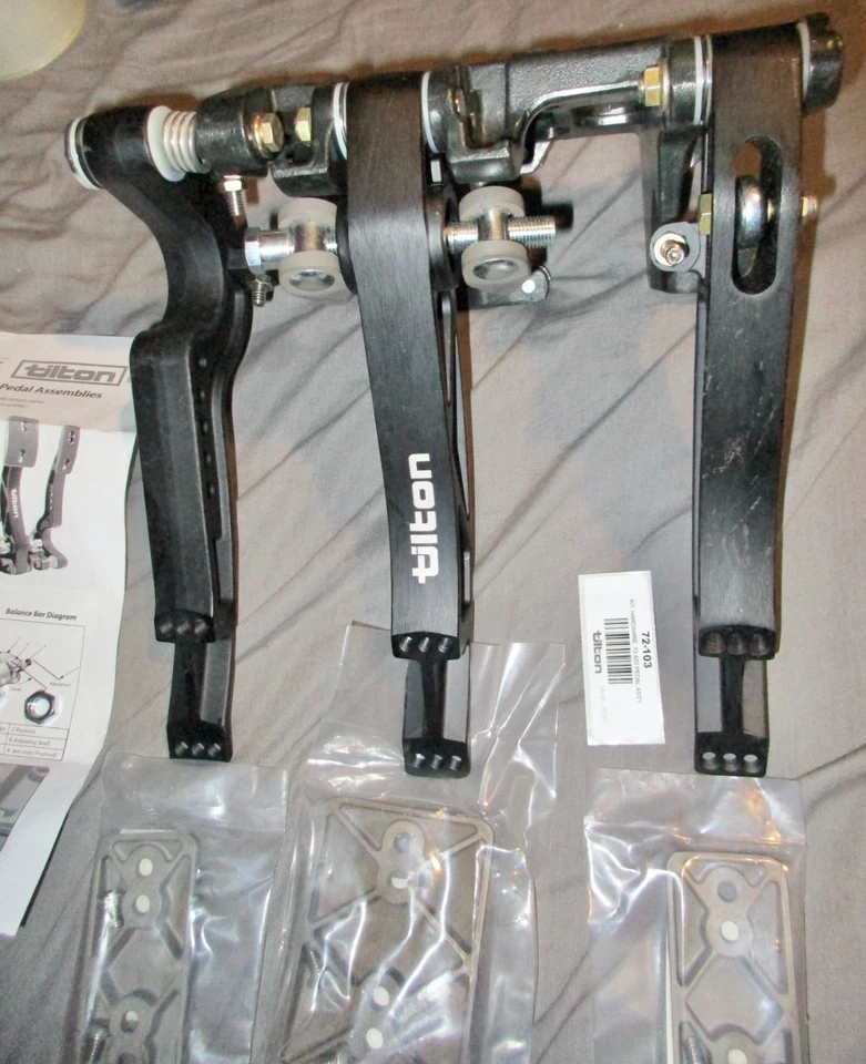Tilton 600-Series Floor-Mount Pedal Assemblies 72-603 Drag Racing Set Up RACE - Image 4 of 4