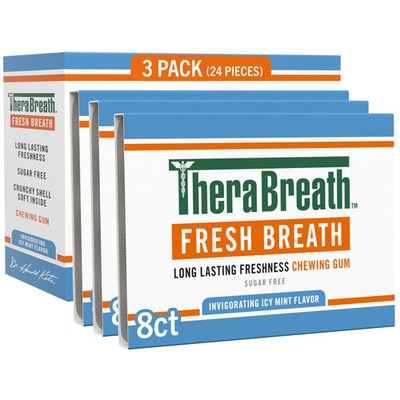 Fresh Breath Chewing Gum Icy Mint Sugar Free