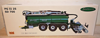 ROS Samson PG II 25 SD 700 Güllewagen mit Güllescheibenegge 1:32