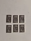 Lot Of 6 Sunshine Minting 1.555gram Bars .999 Pure Silver