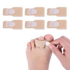 6 Pcs Hammer Toe Straightener, Hammer Toe Splints, Crooked Toes & Overlapping