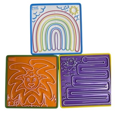 Hand2Mind Sensory Mindful Calming Maze Set of 3