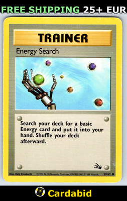 Energy Search - FO #59/62 Fossil Unlimited Keiji Kinebuchi MP