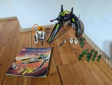 LEGO Mars Mission 7646 ETX Alien Infiltrator + 10 EXTRA Aliens Figuren Komplett