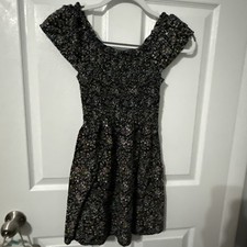 Multicolor Art Class Girls Summer Dress XL 14 Stretchy Short Sleeveless