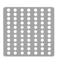 Square Drain Cover 15x15cm Made of Stainless Steel for Bathroom Yard Drain