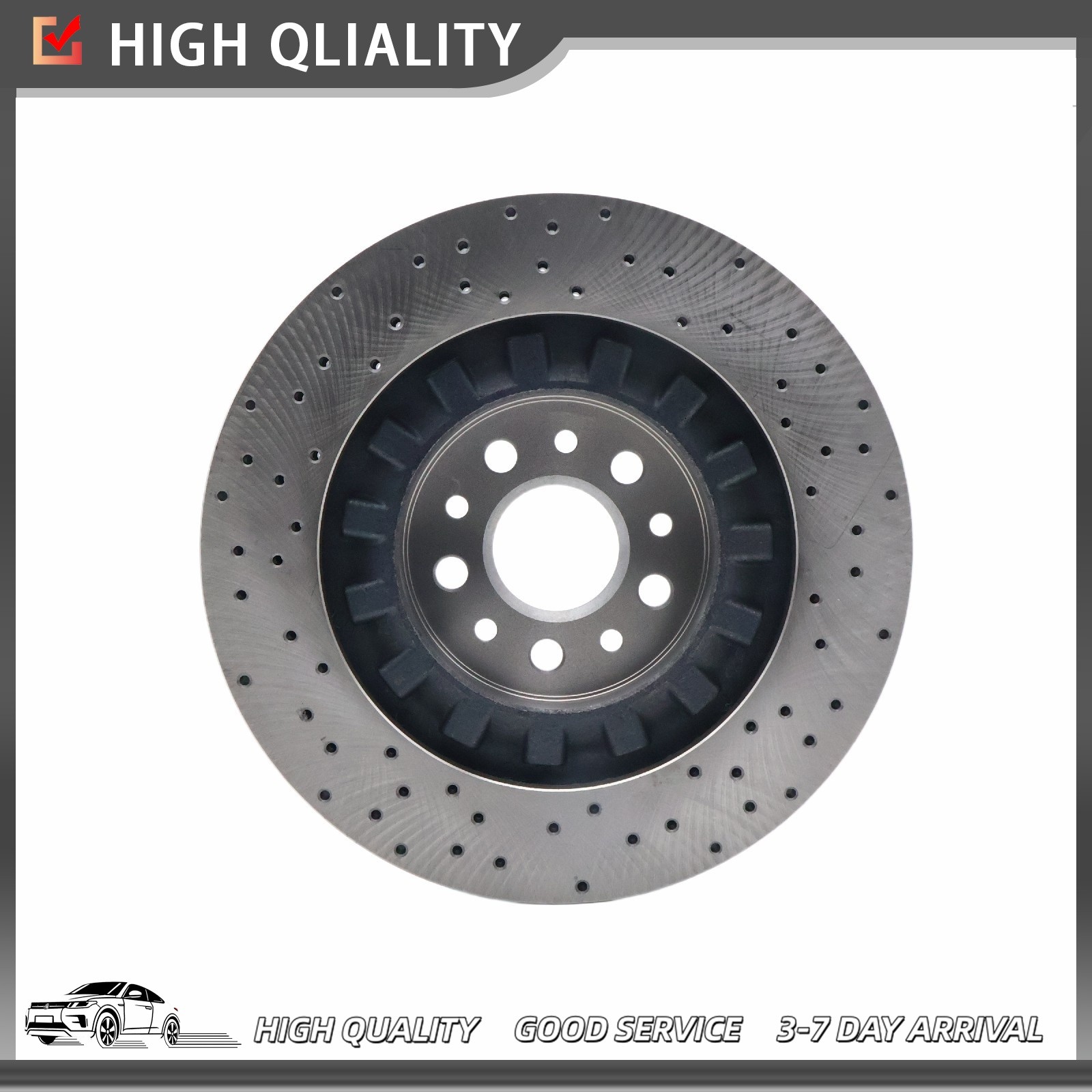 Maserati Ghibli 2014-2021 Front Brake discs Pair P/N 670030935