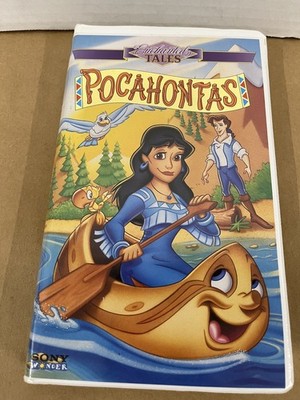 Pocahontas VHS 1995 Animated Family Adventure Enchanted Tales Sony Wonder