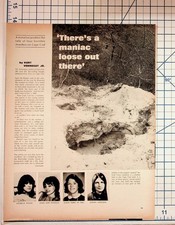 Kurt Vonnegut Jr. Cape Cod Murders Article Vintage Magazine Clipping 1960s/70s