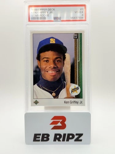 1989 Upper Deck #1 Ken Griffey Jr. PSA 4