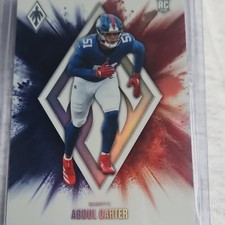 Panini 2025 Phoenix Abdul Carter #6 Rookie Color Blast New York Giants NFL Draft