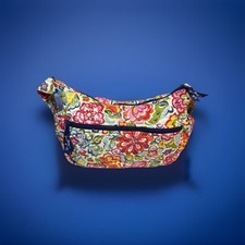 Vera Bradley Purse Hope Garden ON THE GO Shoulder Bag Floral Retired 2009 Nice