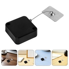 4 Pcs Retractable Security Cable Tv Remote Tether Anti-theft Wire Lock