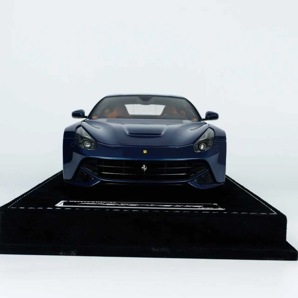 1/18 Henson & Heaven HH Model Ferrari F12 Berlinetta In Abu Dhabi Blue - Image 2 of 4