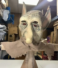 Vtg Troll or Goblin Mask The Paper Magic Group 1995 Soft Rubber