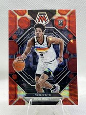 #237 Josh Minott 2022-23 Panini Mosaic Red Rookie Free Ship