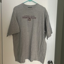 Vintage XXL Florida State Seminoles Camp David Embroidered Gray Shirt Men’s USA