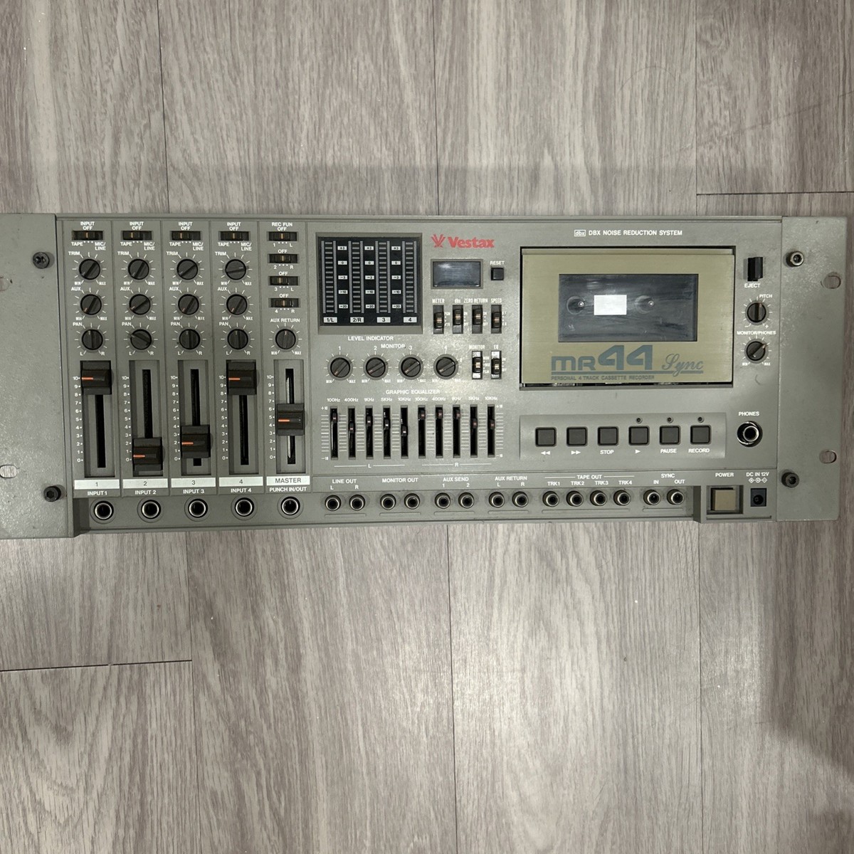 Vestax MR - 44 Sync DBX NOISE REDUCTION SYSTEM | eBay