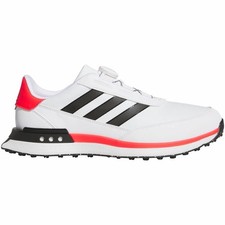 adidas S2G BOA 24 Spikeless Waterproof Shoes - White/Black/Lucid Red BNIB UK10