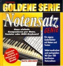 Goldene Serie. Notensatz Genie | Buch | Zustand gut