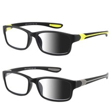 Wide Reading Glasses Blue Light Computer Reader Designer Sport Cheater Large ...