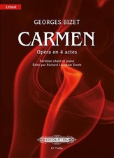 Carmen Vocal Score: Opera in 4 Acts (Edition Peters) Georges Bizet